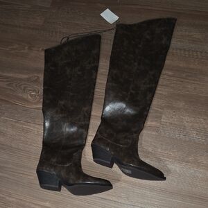 H&M Knee High Boot Heels